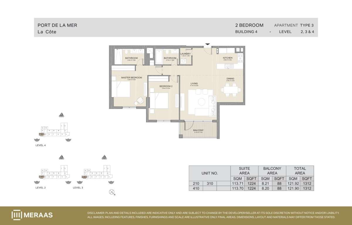 Type 3 - Unit 210,310,410